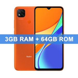 Global Version Xiaomi Redmi 9C Mobile Phone 32 / 64GB ROM MTK Helio G35 6.53&quot; Waterdrop Display 5000mAh Battery Smart Phone