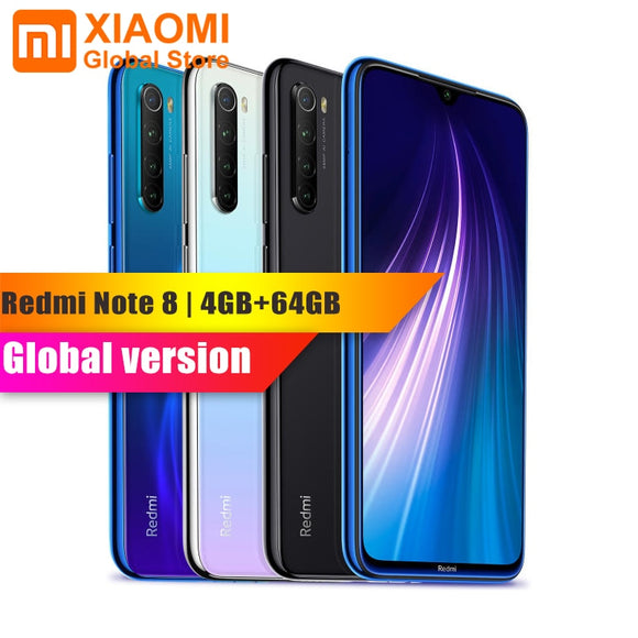 Global Version Xiaomi Note 8 4GB RAM 64GB ROM Mobile Phone Note8 Snapdragon 665 Quick Charging 4000mAh Battery 48MP SmartPhone
