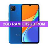 Global Version Xiaomi Redmi 9C Mobile Phone 32 / 64GB ROM MTK Helio G35 6.53&quot; Waterdrop Display 5000mAh Battery Smart Phone