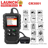LAUNCH X431 CR3001 Car Full OBD2 /EOBD Code Reader Scanner Automotive Professional OBDII Diagnostic Tools pk KW310 ELM327 iCar2